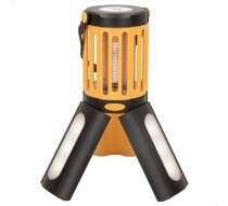 Aktive 61565 – Pārnēsājama LED lukturīte un odiņu atbaidīšanas lampa 2-in-1, kempinga apgaismojums, pārnēsājams āra apgaismojums, odiņu iznīcinātājs, kempinga piederumi, laternas, nepārtraukta gaisma 6–8 stundas