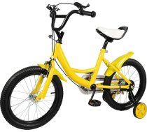 16 collu bērnu velosipēds, zēnu un meiteņu velosipēds 5–8 gadu vecumam, uzlabots, augstumā regulējams bērnu velosipēds ar palīgritentiņiem, treniņu velosipēds sportam un velosipēda apmācībai