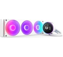 ūdens dzesēšana kraken elite 360 rgb 2203-12j all-in-one 12cm balta 1 gab.