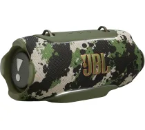 JBL Xtreme 5 Tragbarer Bluetooth-Lautsprecher mit JBL Pro Sound, praktischem Schultergurt, IP68 wasserdicht, integrierter Powerbank, Camouflage