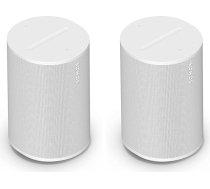 Sonos Era 100 viedais skaļrunis ar WiFi, Bluetooth, saderīgs ar Amazon Alexa - balts (2 gabali)