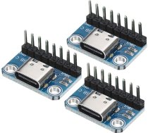 avotu karte 3 x USB Typ C Breakout Board Buchse 2,54 mm Anschluss mit Pin Header Stecker