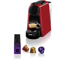 De'Longhi Nespresso Essenza Mini EN 85.R kafijas kapsulu automāts, laipni gaidīts komplekts ar dažādu garšu kapsulām, 19 bāru sūkņa spiediens, ietaupa vietu, sarkans