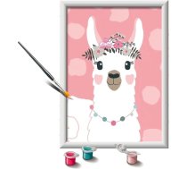 Ravensburger CreArt No Drama Lama Paint By Numbers bērniem - gleznošanas mākslas un amatniecības komplekts bērniem no 7 gadu vecuma