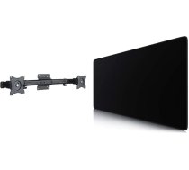 PureMounts PM-Office-AD divu ekrānu adapteris 2 monitoriem 33-69 cm (13-27 collas) un CSL datoram - XXL ātrgaitas spēļu peles paliktnis Titanwolf melns 900 x 400 mm - XXL peles paliktnis - Liela galda pamatne