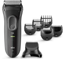 Braun Series 3 Shave&Style 3000BT elektriskais skuveklis vīriešiem, melns