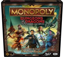 Hasbro Gaming Monopoly Dungeons & Dragons: Honor Among Thieves, Inspirado en la película D&D, Juego de Mesa Monopoly D&D para 2 a 5 Jugadores, Edades de 8 años en adelante