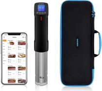 Inkbird Wlan Sous Vide Stick + EVA futrāļa aizsargvāciņš, Sous Vide Garer Wi-Fi vadība, precīzs temperatūras iestatījums no 25 °C līdz 99 °C, taimeris ideālai gatavošanai