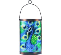 DREAM GARDEN Saules apgaismojums Āra dārza apgaismojums Pāvs karājas laterna Saules lampa Dārza rotājumi LED ūdensizturīgs