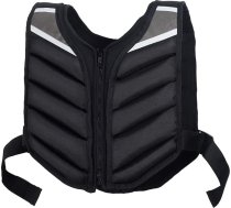Abahub svara veste 10 lb vīriešiem un sievietēm ar rāvējslēdzēju, atstarojošām strīpām; svara veste treniņiem, spēka treniņiem, skriešanai, pastaigām, fitnesam un muskuļu audzēšanai