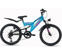 WYLD bērnu kalnu velosipēds Fully ATB 20" Zodiac, 6 pārnesumi, labās puses stūre, 31 cm