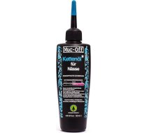 Muc-Off Wet Chain Lube mitrā ķēdes eļļa velosipēdiem, 120 ml – bioloģiski noārdāma ķēdes smērviela, ķēdes smērviela aerosola formā velosipēdiem, piemērota visiem velosipēdu veidiem – izstrādāta lietošanai mitros laika apstākļos