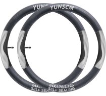 Velosipēdu iekšējās kameras 24x1,75/2,125, AV32mm, Schrader vārsts, superautomātiska labošana, pašblīvējošas, izturīgas pret caurumiem, saderīgas ar 24x1,75/1,95/2,0/2,10/2,125 velosipēdu riepām