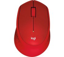 Pele m330 910-004911 (optiskā; 1000 dpi; sarkana)