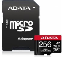 Atmiņa micro sdxc 256gb w/ad. ausdx256gui3v30sha2-ra1