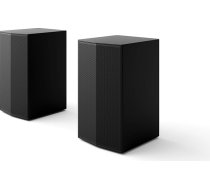 LG SPT8-S aizmugurējo skaļruņu komplekts skaņu bāriem, 100 W jauda un 2.0 kanāli, jaudīga un telpiska skaņa, vietu taupošs dizains, melns
