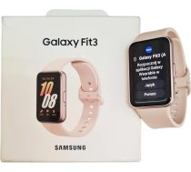 Samsung Galaxy Fit3 aktivitДЃЕЎu monitors ar siksniЕ†as displeju 4 cm 1,6 collas 256 MB Bluetooth 36,8 g rozДЃ zelta ES versija