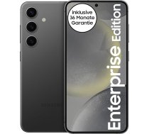Samsung Galaxy S24 Enterprise Edition AI viedtālrunis, Android mobilais tālrunis bez līguma, 8 GB RAM, 128 GB atmiņa, 50 MP kamera, Knox, Onyx Black