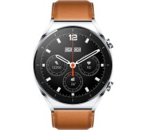 Xiaomi Watch S1 DE viedpulkstenis no nerūsējošā tērauda un safīra stikla (1,43 collu AMOLED HD; 117 treniņu režīmi; SpO2 monitorings, NFC; GPS, 5ATM, līdz 12 dienu akumulators S1 GL Silver (atjaunots)