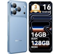 Blackview Wave 7C viedtālrunis bez maksas, Android 16, 16GB+128GB/2TB TF, KI 32MP+13MP, 6.56'', 4G Dual SIM Simlockfreeie Handys/IP54/Gemini AI/3.5mm Jack/3 slots/3 gadu garantija