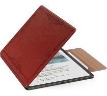MoKo magnētiskais futrālis jaunajam 11 collu Kindle Scribe 2025 (3. paaudzes) un Kindle Scribe Colorsoft 2025 (1. paaudzes) - plāns Folio Premium PU ādas vāciņš ar pildspalvas aizdari un automātisku miega modināšanu, Vintage Style