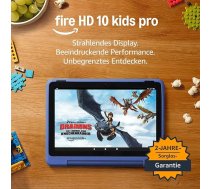 Amazon Fire HD 10 Kids Pro planšetdators (jaunākās paaudzes) | 6-12 gadi, 10" lielisks ekrāns, ilgs akumulatora darbības laiks, vecāku kontrole, plāns apvalks, izlaide 2023. gadā, 32 GB, Nebula