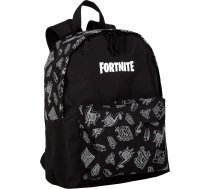 Fortnite mugursoma American Dark Black - skolas soma ar galveno nodalījumu un priekšējo kabatu - ar nodalījumu klēpjdatoram un oderētu iekšpusi - ergonomiskas, polsterētas siksnas - 41 x 31 x 13,5 cm - Toybags