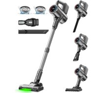 VersLife bezvadu putekļsūcējs, 500 W/45 KPA putekļsūcējs ar LED displeju un zaļu priekšējo apgaismojumu, darbības laiks līdz 45 minūtēm, pašpietiekams putekļsūcējs cietām grīdām un paklājiem
