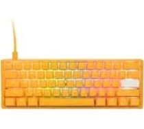 Ducky Spēļu tastatūra one 3 mini yellow gata-1746 rgb led - mx-clear (us)