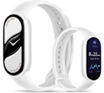 Xiaomi Smart Band 10, viedpulkstenis, fitnesa trakeris, 1,72 collu AMOLED displejs, 21 dienas darbības laiks, 5 ATM ūdensizturība, SPO₂ un sirdsdarbības monitora funkcija, miega uzraudzība, vairāk nekā 150 sporta režīmi, keramikas izlaidums „