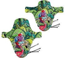 Riesel Design 1x dubļu sargs – krāsa: OSS – XL MTB dubļu sargs ar kabeļu stiprinājumiem / Stilīgs MTB dubļu sargs / Kalnu velosipēda dubļu sargs kā šļakatu aizsargs visiem riteņu izmēriem no 26 collām