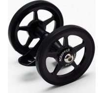 Easy Wheel dubultā dubļu sargājošā riepa ar dobo konstrukciju Brompton saliekamajam velosipēdam, 65 g (melnā krāsā)