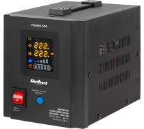 Avārijas barošanas avots POWER-500 - tīrs sinusoidālais invertors ar uzlādes funkciju 12V 230V 500VA/300W