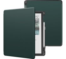 MoKo Hülle mit Stifthalter für den Neuen 11" Kindle Scribe (3. Generation -2025) & Kindle Scribe Colorsoft (1. Generation 2025), Leichtgewichtige Schutzhülle mit Auto Schlaf/Wach, Nachtgrün