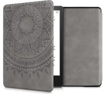 kwmobile Aizsargvāciņš saderīgs ar Amazon Kindle Paperwhite (11th Gen - 2021) - mākslīgās ādas vāciņš - Indian Sun Grey