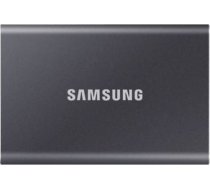 Samsung t7 ārējais ssd disks (1tb; usb 3.2; pelēks; mu-pc1t0t/ww)