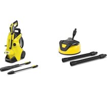 Kärcher K 4 Power Control spiediena mazgātājs: T-Racer T 5 (aizsardzība pret šļakatām, lielām platībām, divas plakanās strūklas sprauslas).