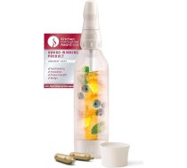 iSi Twist'n Sparkle Virtuoso ūdens karbonizators 0,95 L - Soda aparāts dzirkstošajam ūdenim, sulām un kokteiļiem - ūdens karbonizators un soda aparāts ar neslīdoša silikona korpusu - alternatīva dzirkstošā ūdens aparāta funkcija