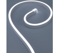 JOYLIT 24 V neona LED lente 5 m 6000 K Cool White āra lietošanai 6 x 12 mm elastīga neona balta LED lente IP67 ūdensizturīga, CRI 90+, ļoti spilgta LED lente virtuvei, terasei (bez barošanas avota)