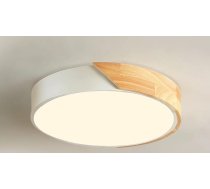 Koka griestu gaisma LED moderna 25 W, 3000 K LED griestu gaisma 2500 lm CRI≥80, griestu gaisma guļamistabai, viesistabai, gaitenim, priekšnamam, kabinetam, virtuvei, vannas istabai, birojam un ēdamistabai, balta, diametrs