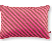 Pip Studio Dekoratīvais spilvens Block Stripes Pink 35 x 50 cm