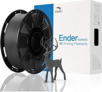 Creality Oficiālais PLA filaments, 1,75 mm, 3D printeru filaments, 3D drukāšanas materiāli, pielaide: 0,03 mm, 1 kg/masa, melns, melns