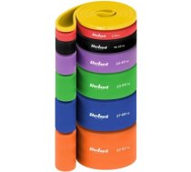 Rebel Electro vingrošanas gumiju komplekts TPE Power Band PT-S7 4–82 kg, 7 gumijas TPE