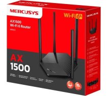 Maršrutētājs mercusys mr60x wifi 6 ax1500 2lan 1wan