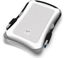 Armor a30 ārējais hdd (1tb; 2,5"; usb 3.2; 5400 apgr./min; balts; sp010tbphda30s3w)