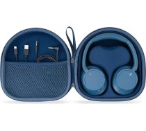 FutrДЃlis saderД«gs ar JBL Tune JBL Tune 720 BT 770 NC 760 NC un Sony WH-CH720N WH-1000XM4 bezvadu Bluetooth austiЕ†ДЃm, ceДјojumu futrДЃlis ar noЕ†emamu iekЕЎД“jo nodalД«jumu (tumЕЎi zils)