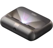 Yaber K300s īpaši maza attāluma projektors: 100 collu attēls no 23 cm, Dolby Vision, 150% NTSC, Google TV, 30 W JBL skaļrunis, spēļu un mājas kino, spēļu un mājas kinozāles