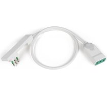 FANTON 92000 Lineārais pagarinātājs Clock 0,5 m Itāļu kontaktligzda Ultra Slim 2P + T 10 A - Itāļu kontaktligzda 2P + T 10A