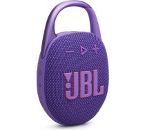 JBL Clip 5 - īpaši pārnēsājams, ūdensizturīgs un putekļu izturīgs Bluetooth skaļrunis, liela profesionāla skaņa ar jaudīgiem basiem, iebūvēts karabīne, līdz 12 stundām atskaņošanas laika, izgatavots no