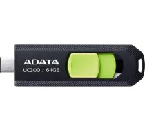 Atmiņas zibatmiņas disks uc300 64gb usb3.2-c gen1 melns